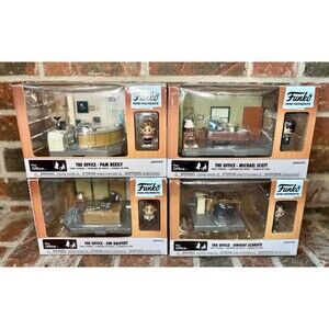 Funko Mini Moments The Office Set Of 4 Michael Dwight Jim Pam